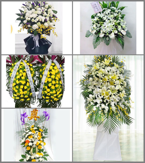 福建三明永安市大湖镇魏坊村白事花篮预定